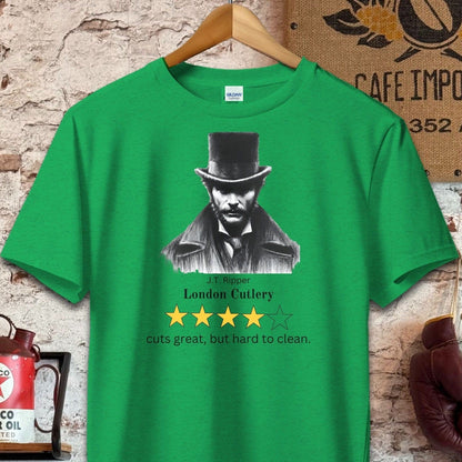 T-shirt / S / Heather Irish Green London Cutlery J. T. Ripper T-Shirt