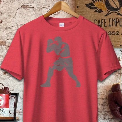 T-shirt / S / Heather Red Boxing Inspiration Shirt