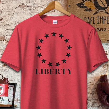 T-shirt / S / Heather Red Liberty Star Shirt