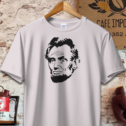 T-shirt / S / Ice Grey Abe Lincoln Shirt