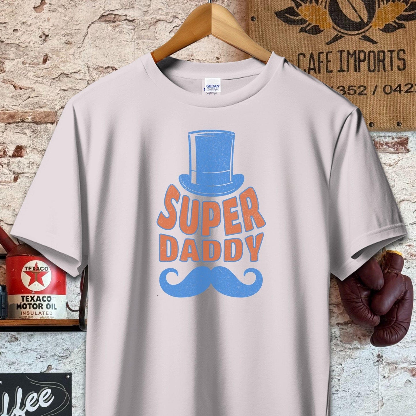 T-shirt / S / Ice Grey Super Daddy Shirt