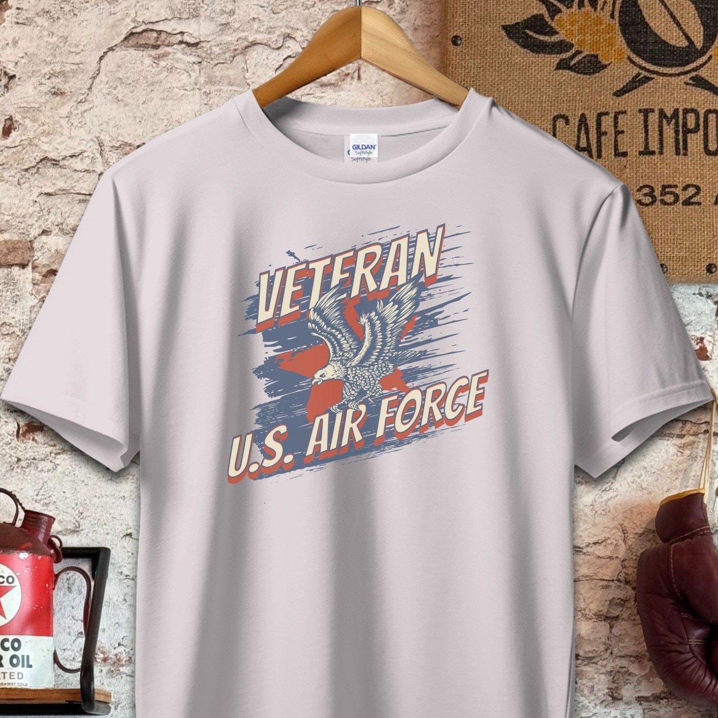 T-shirt / S / Ice Grey U.S. Air Force Veteran Shirt