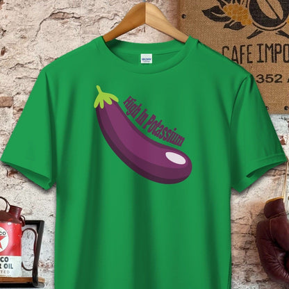 T-shirt / S / Irish Green High In Potassium Eggplant T-Shirt