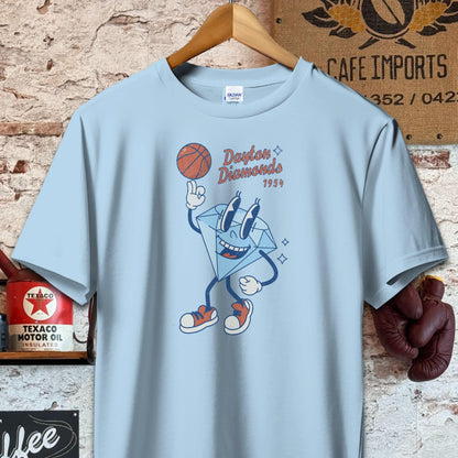 T-shirt / S / Light Blue Dayton Diamonds Sports Team Shirt