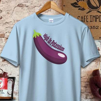 T-shirt / S / Light Blue High In Potassium Eggplant T-Shirt