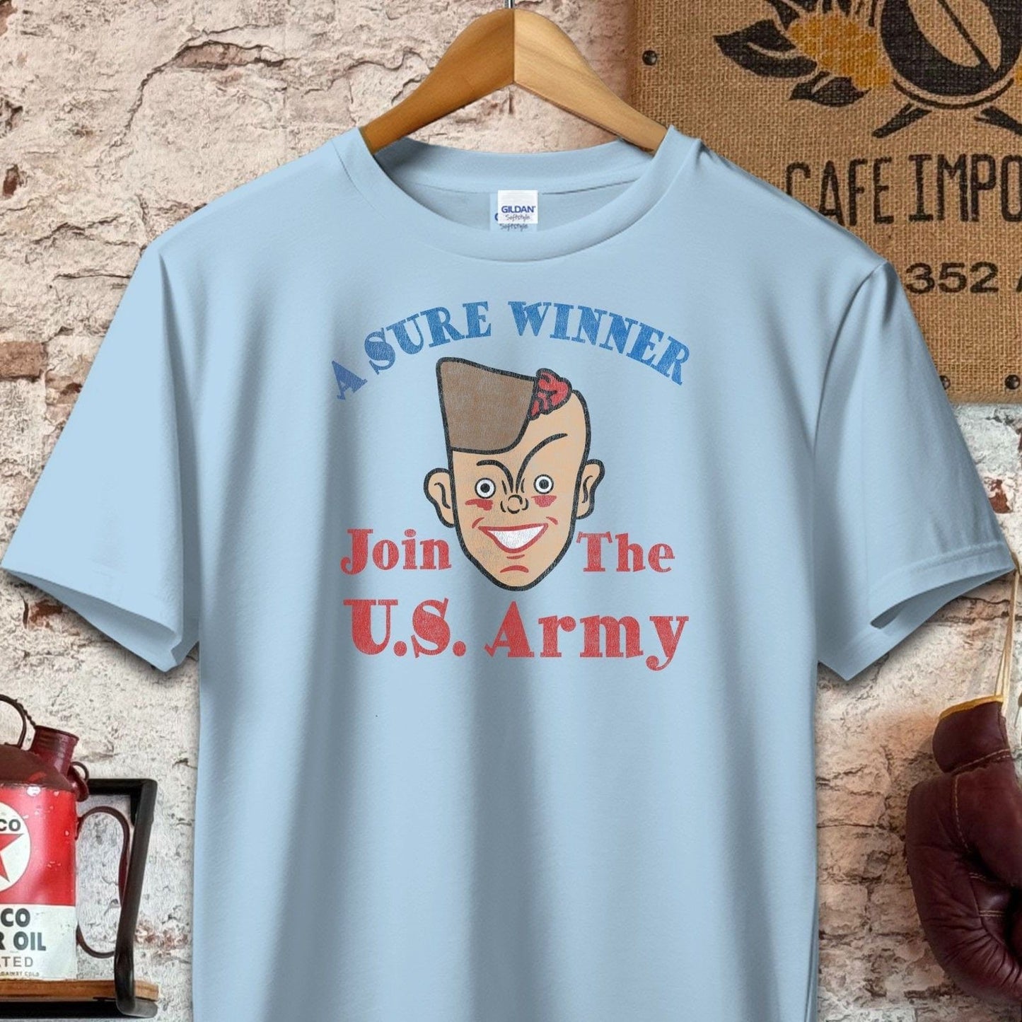 T-shirt / S / Light Blue Join The U.S. Army Shirt