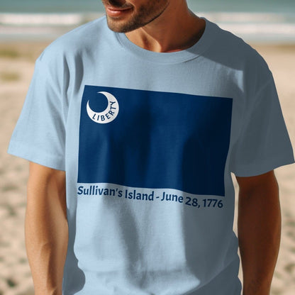 T-shirt / S / Light Blue Sullivan's Island Commemorative Shirt