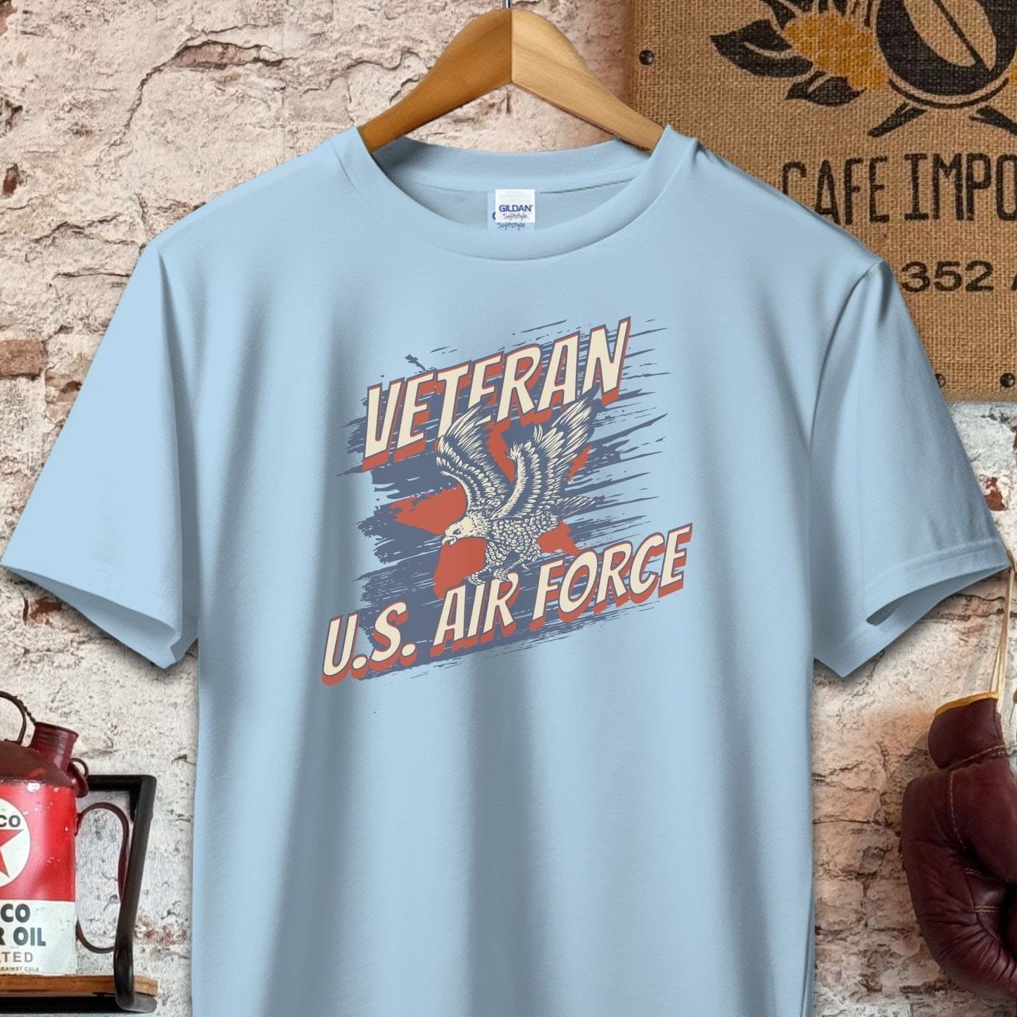 T-shirt / S / Light Blue U.S. Air Force Veteran Shirt