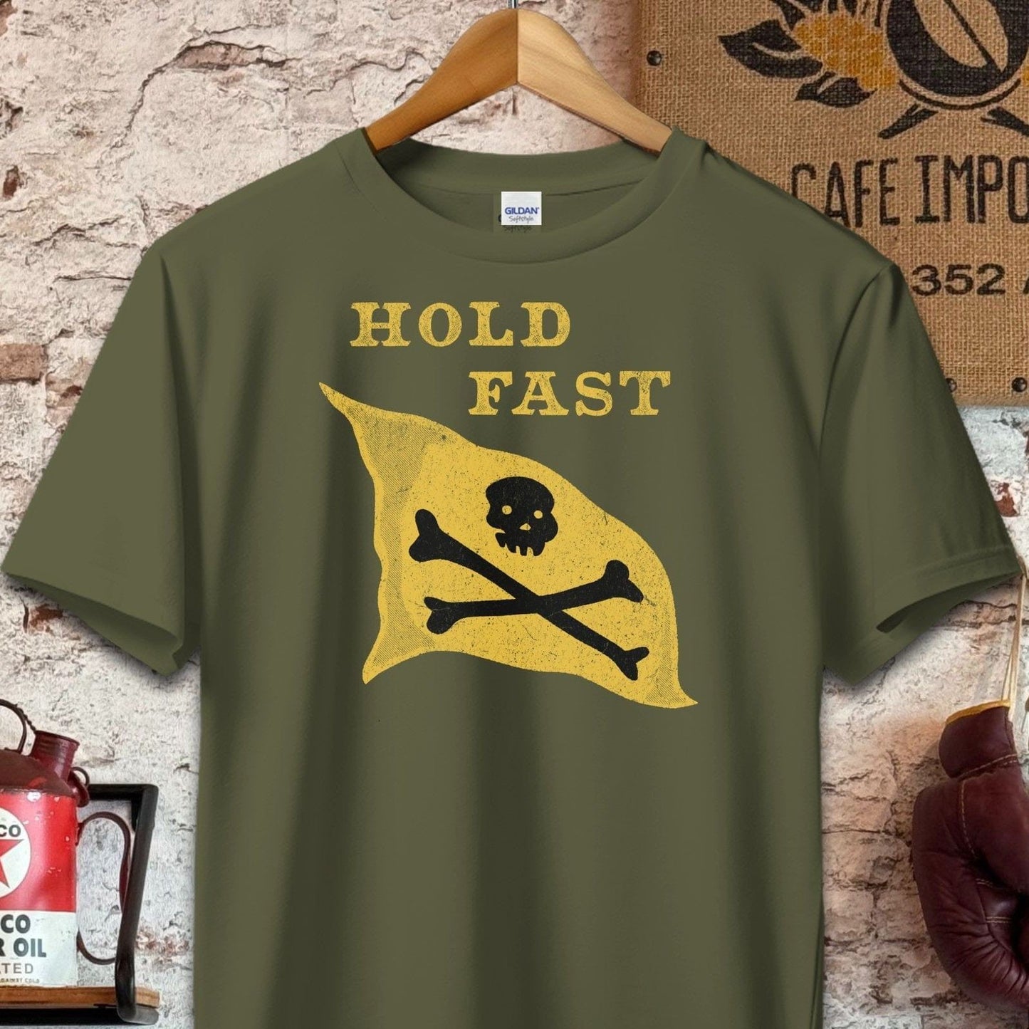 T-shirt / S / Military Green Hold Fast Shirt