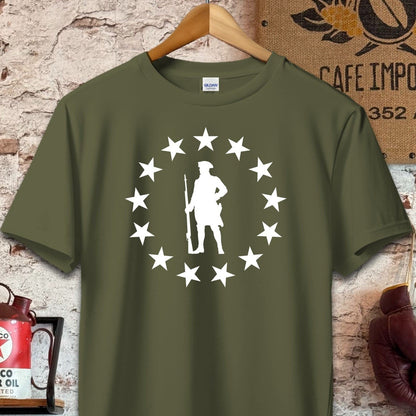 T-shirt / S / Military Green Revolutionary Patriot Shirt