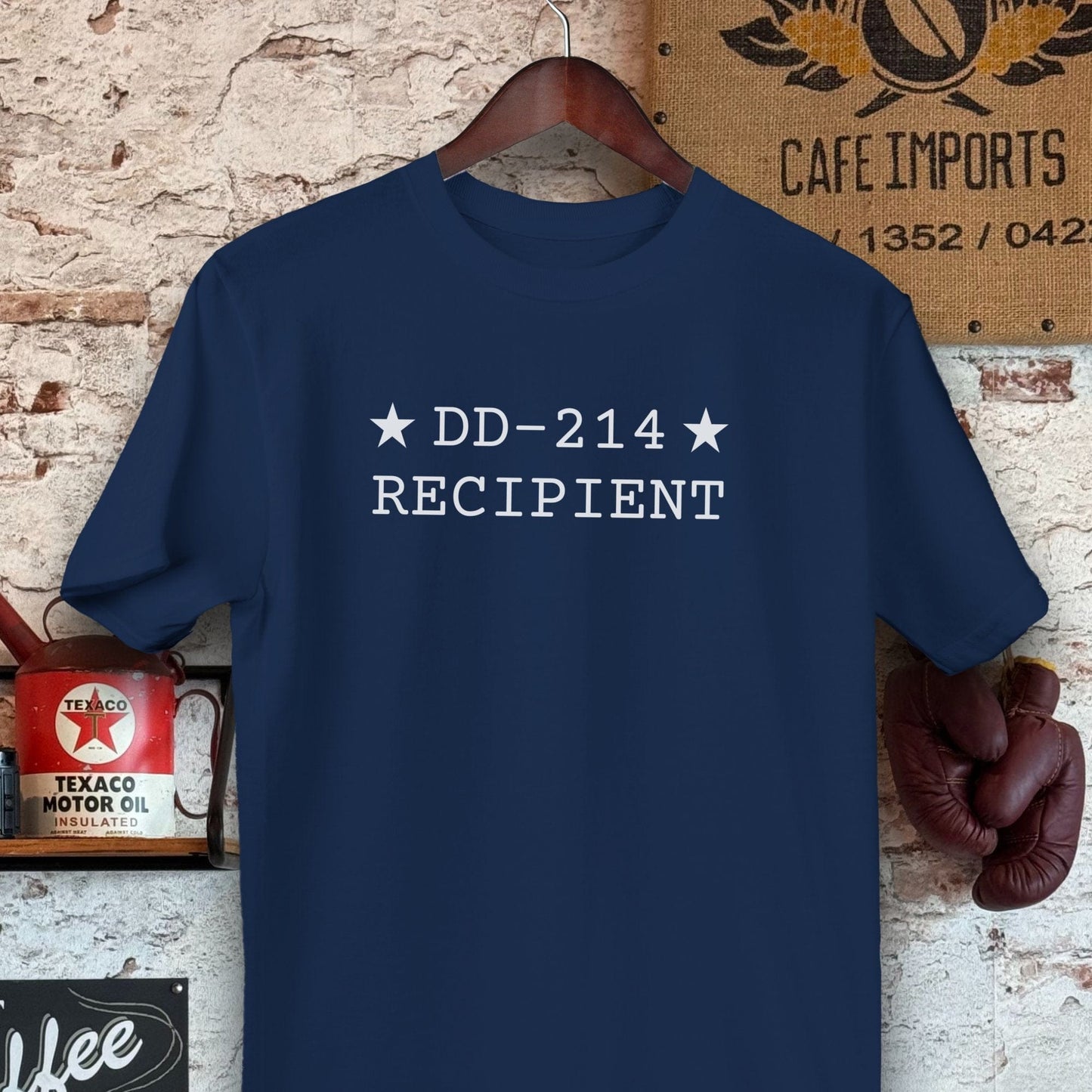 T-shirt / S / Navy DD-214 Recipient Shirts