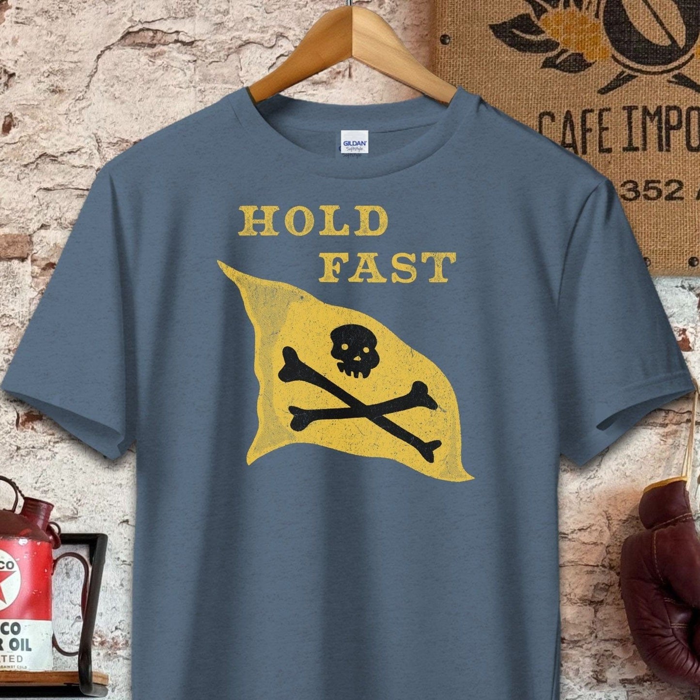 T-shirt / S / Navy Heather Hold Fast Shirt