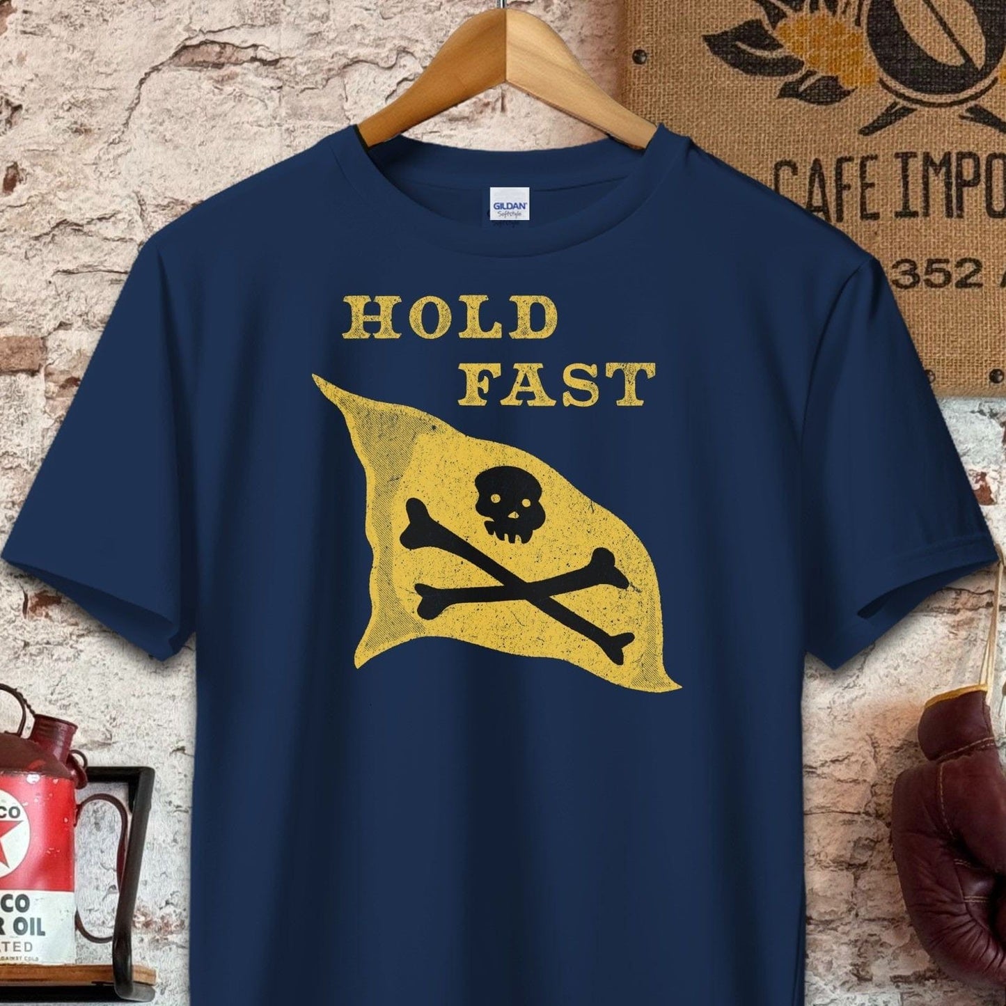 T-shirt / S / Navy Hold Fast Shirt