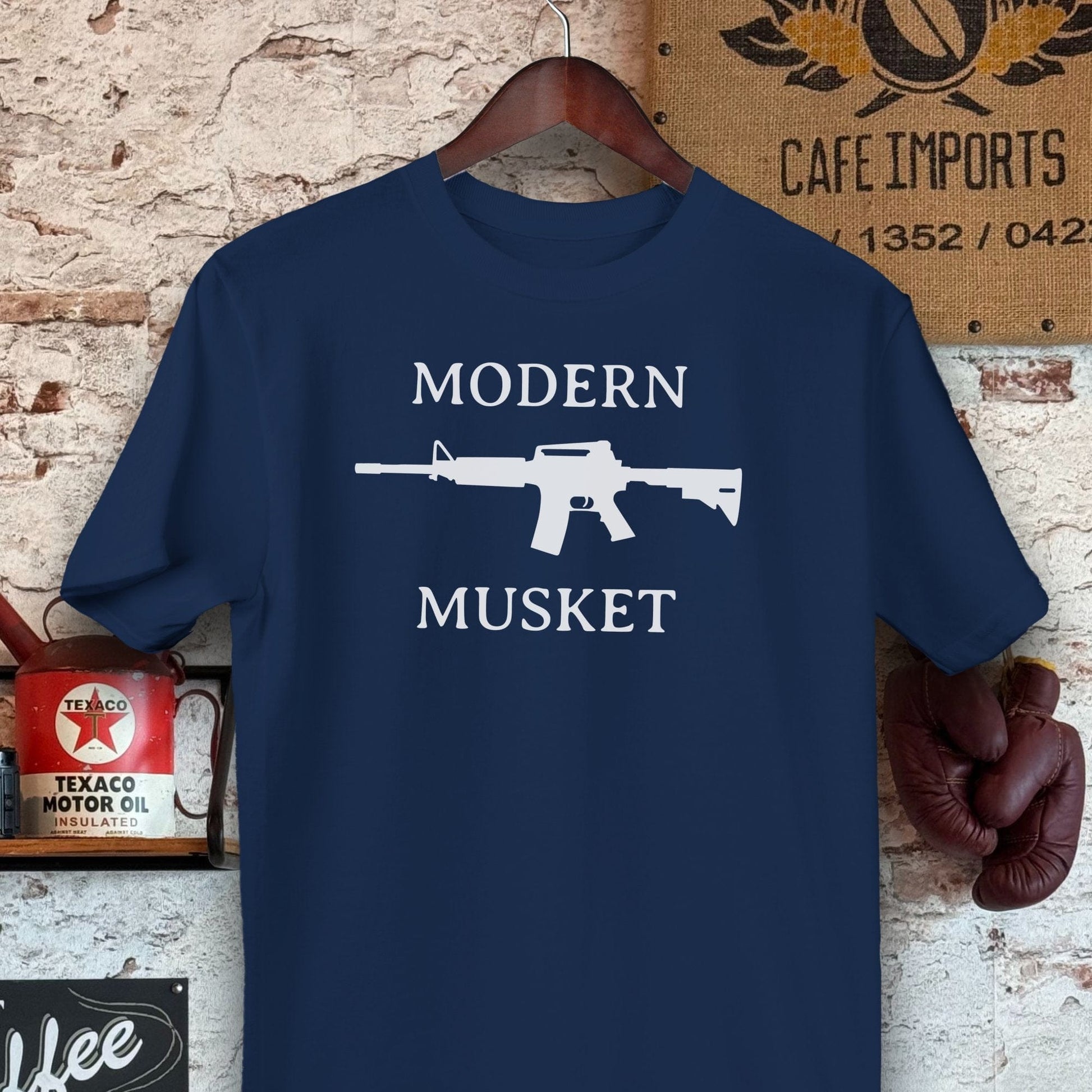 T-shirt / S / Navy Modern Musket Shirts