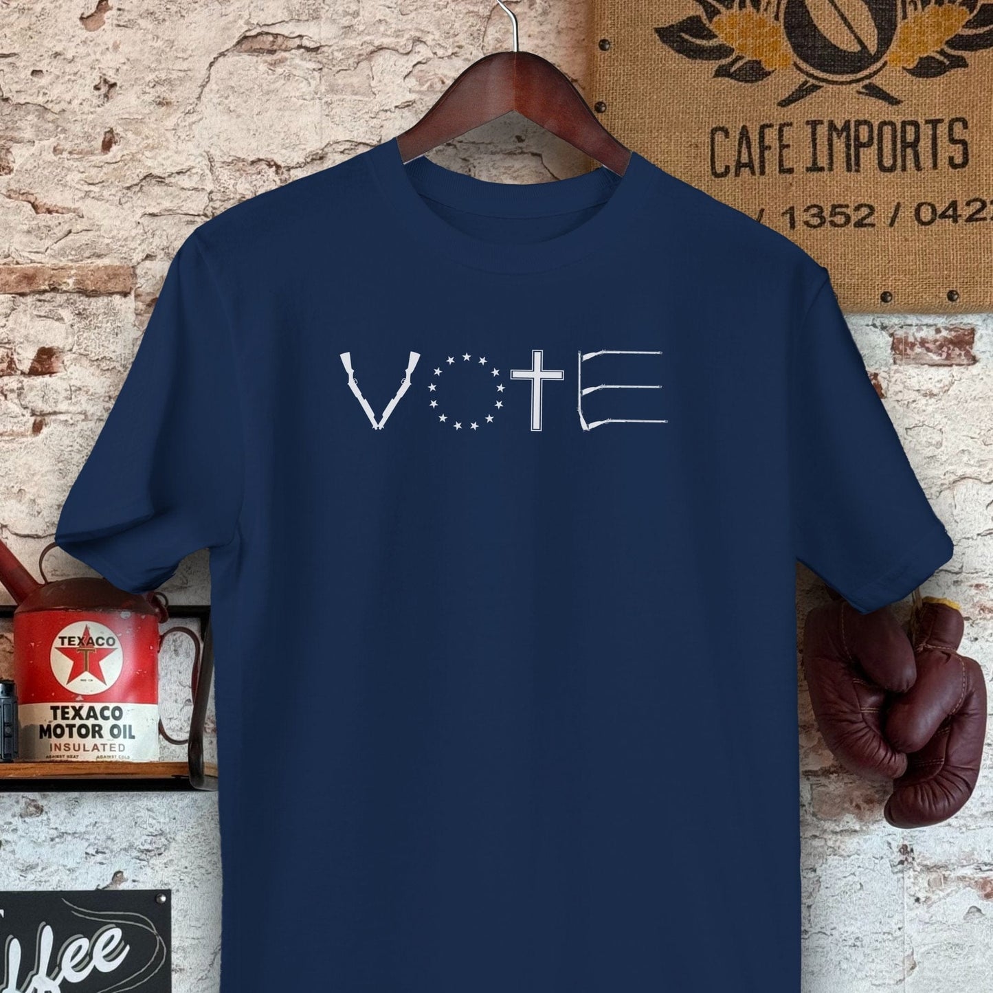 T-shirt / S / Navy Vote Shirts