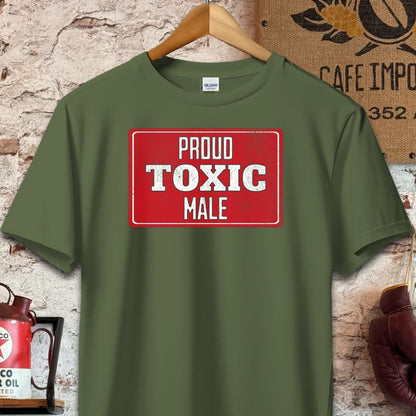 T-shirt / S / Olive Proud Toxic Male T-Shirt