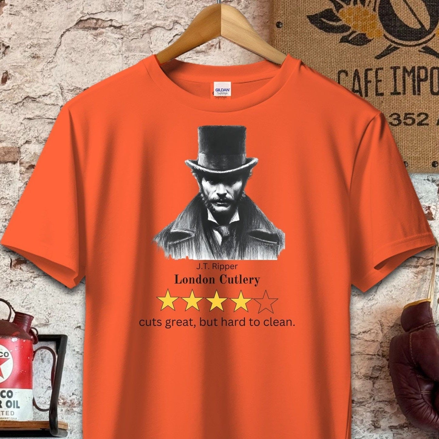 T-shirt / S / Orange London Cutlery J. T. Ripper T-Shirt