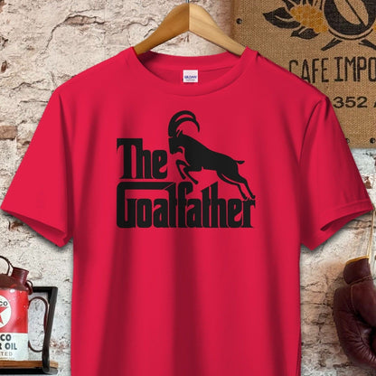 T-shirt / S / Red The Goatfather Shirt