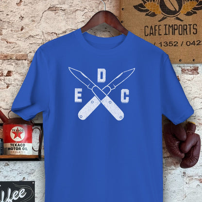 T-shirt / S / Royal EDC Knives Shirts