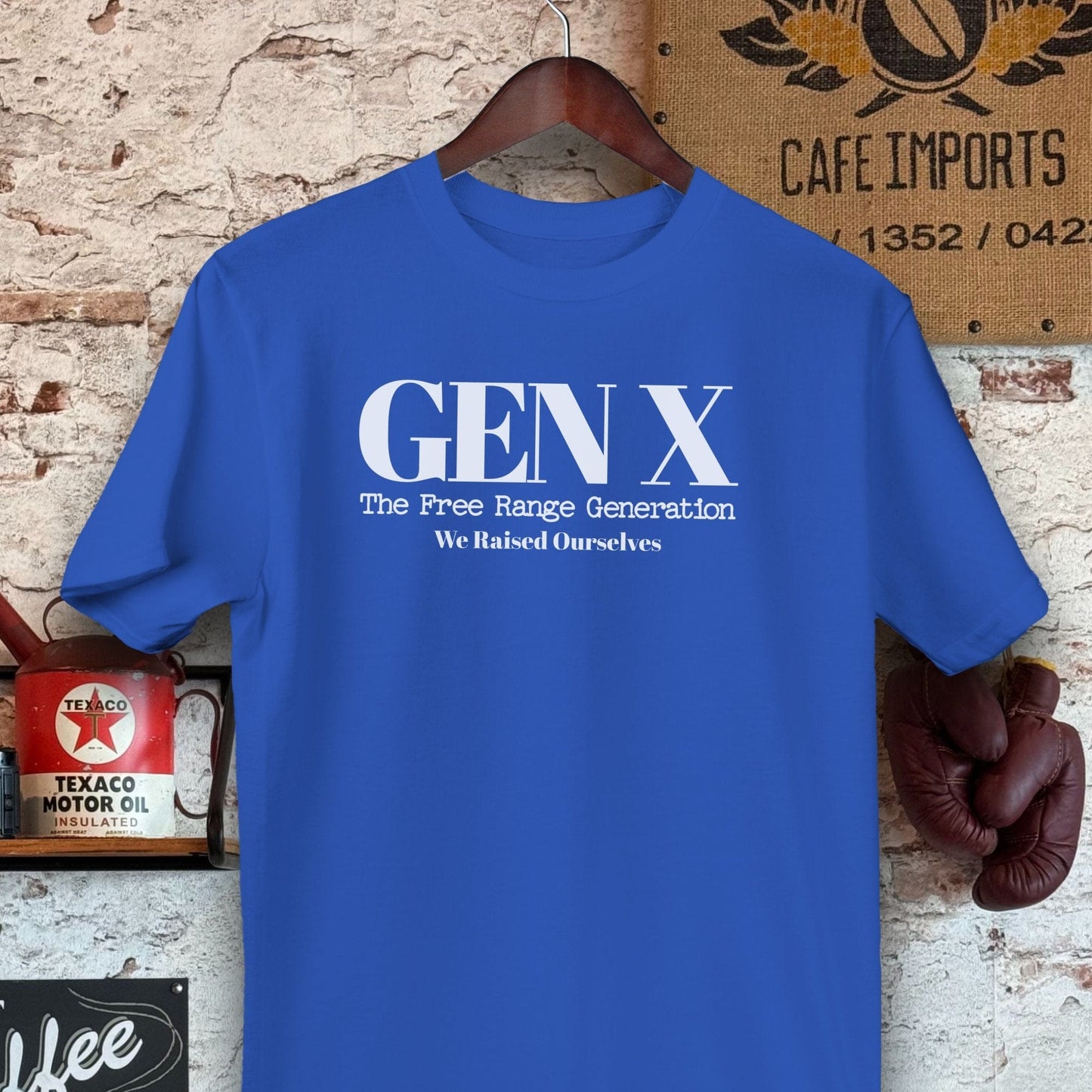 T-shirt / S / Royal Gen X The Free Range Generation Shirts