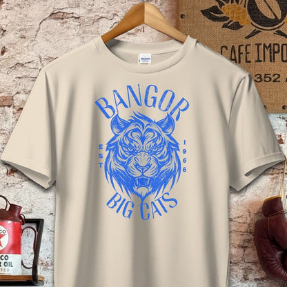 T-shirt / S / Sand Bangor Big Cats Vintage Style Shirt