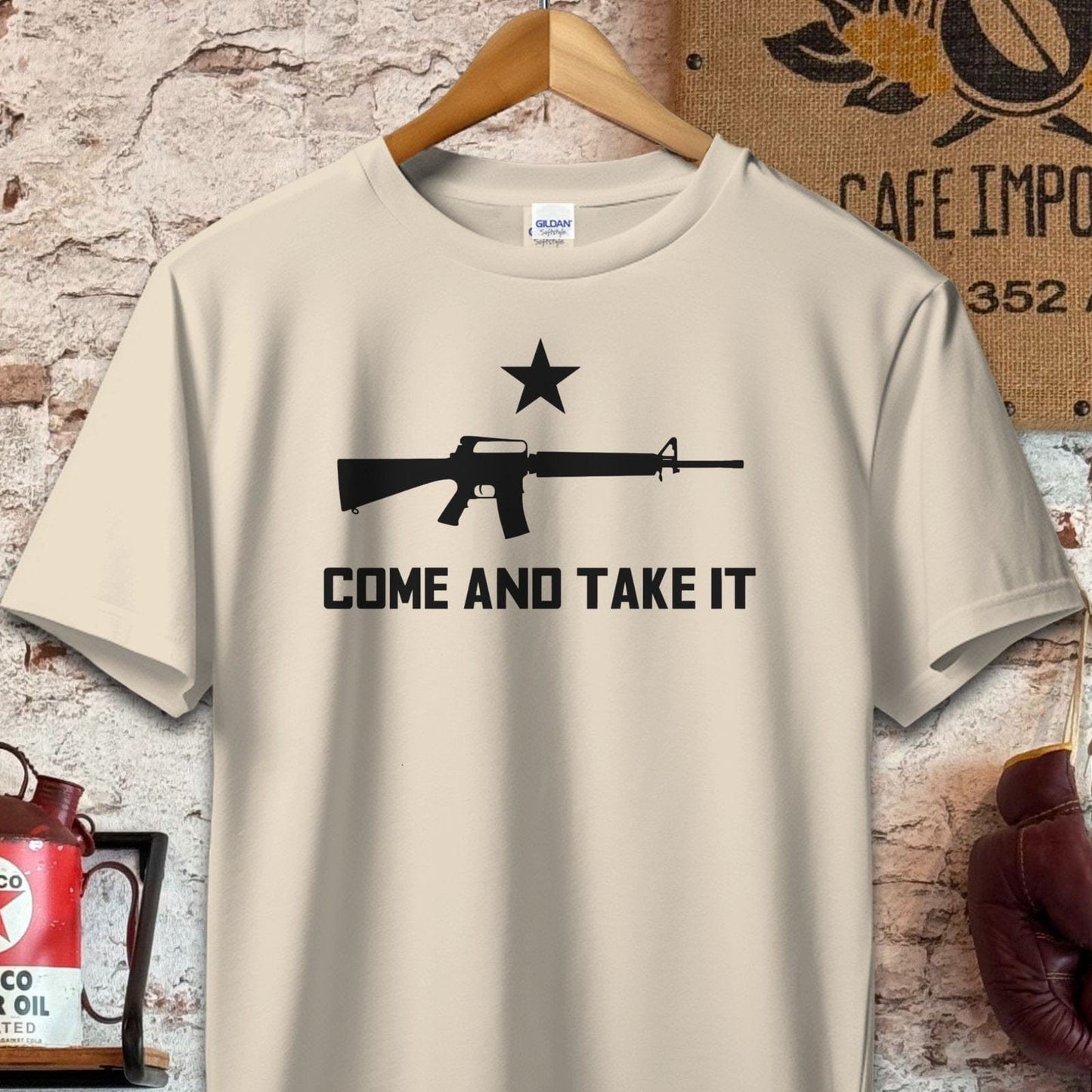 T-shirt / S / Sand Come and Take It Shirt