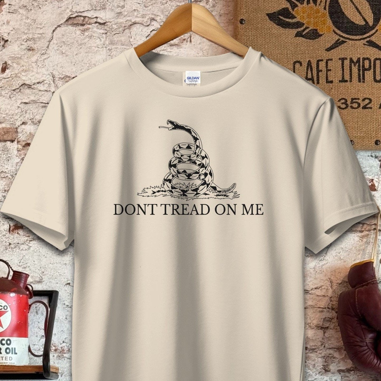 T-shirt / S / Sand Don't Tread On Me Shirt