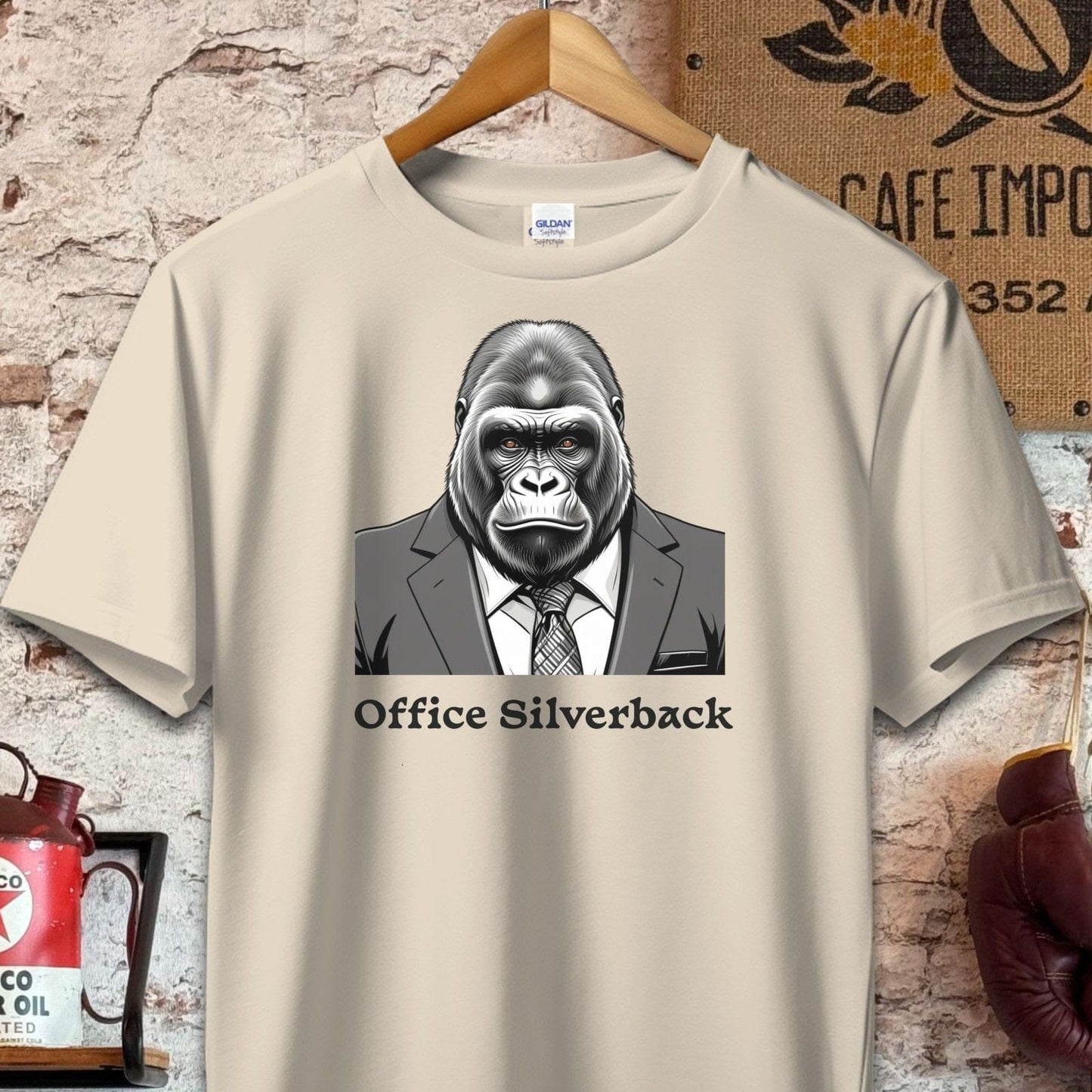 T-shirt / S / Sand Office Silverback T-Shirt