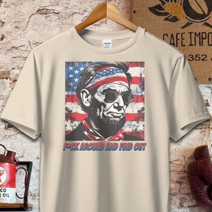 T-shirt / S / Sand Patriotic Find Out Shirt