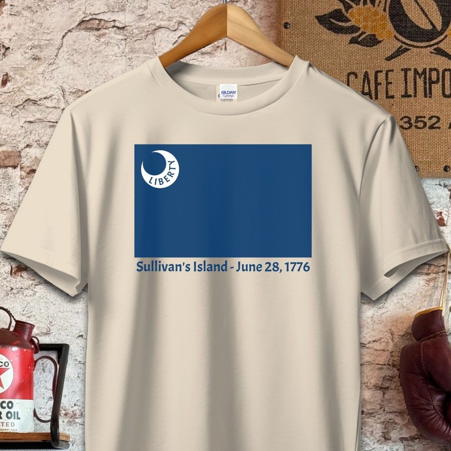 T-shirt / S / Sand Sullivan's Island Commemorative Shirt