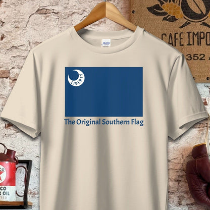 T-shirt / S / Sand The Original Southern Flag Liberty Shirt