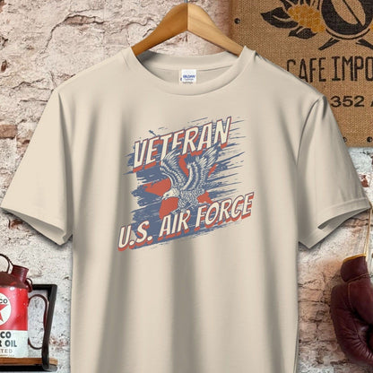 T-shirt / S / Sand U.S. Air Force Veteran Shirt