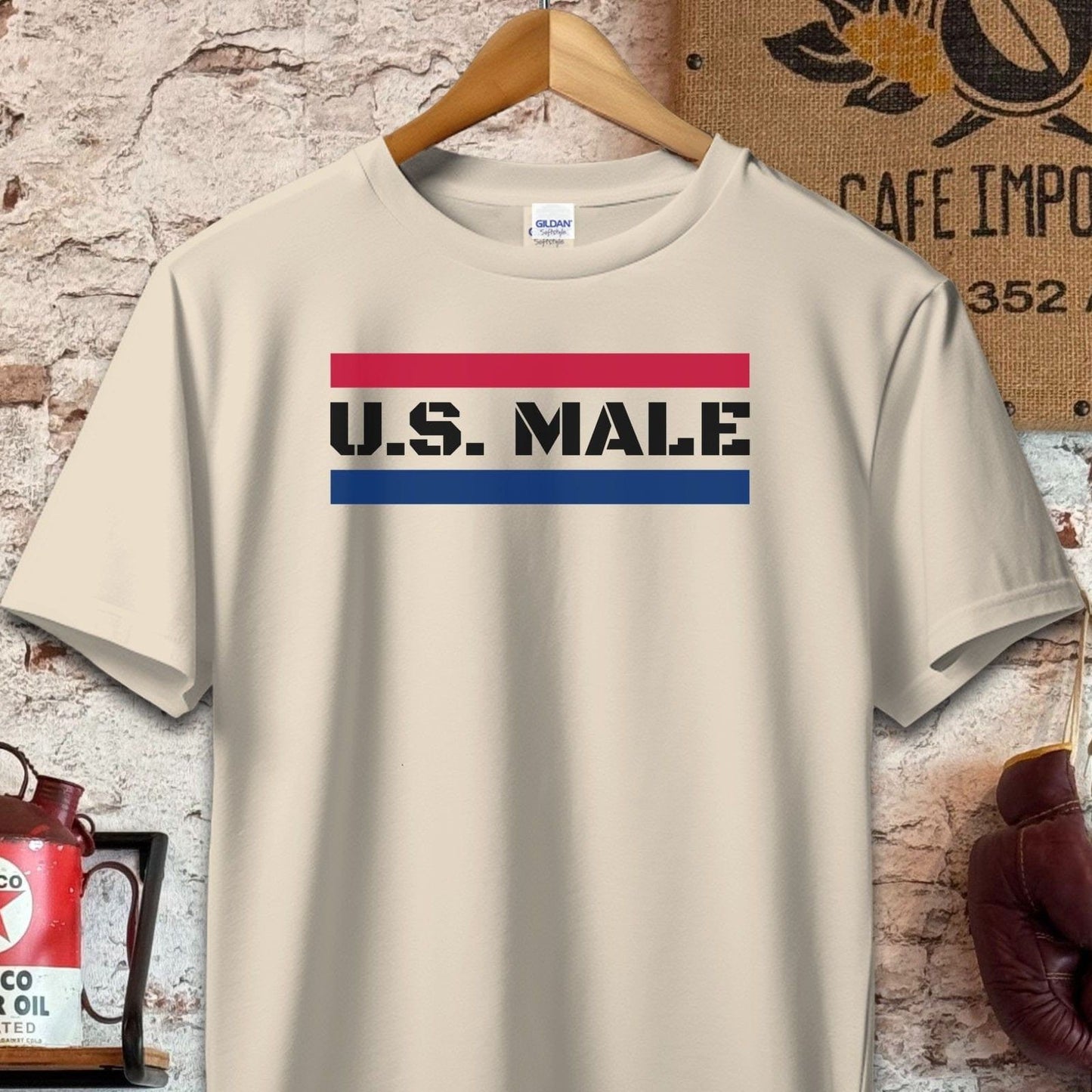 T-shirt / S / Sand U. S. Male Shirt