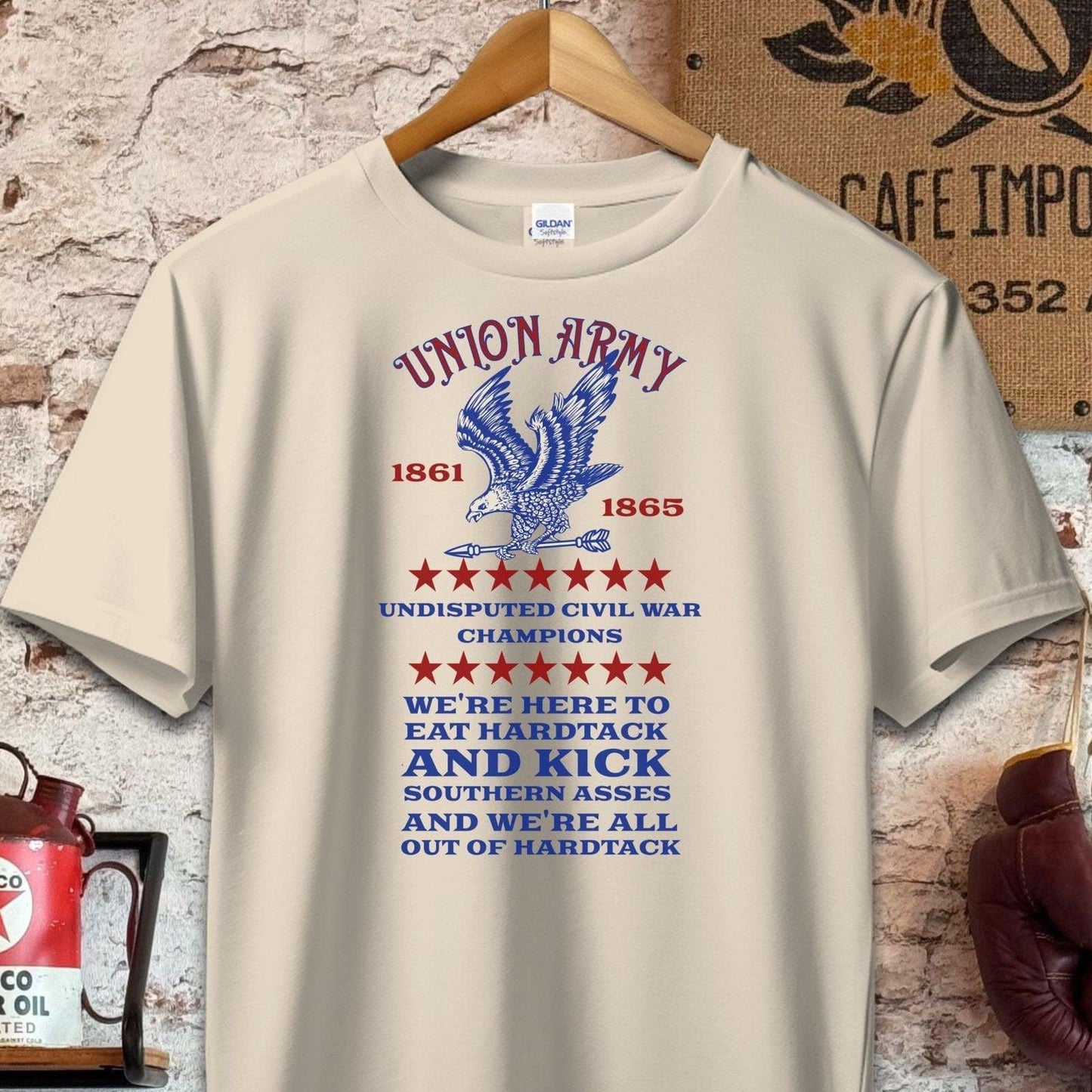 T-shirt / S / Sand Union Army Civil War Champions Shirt