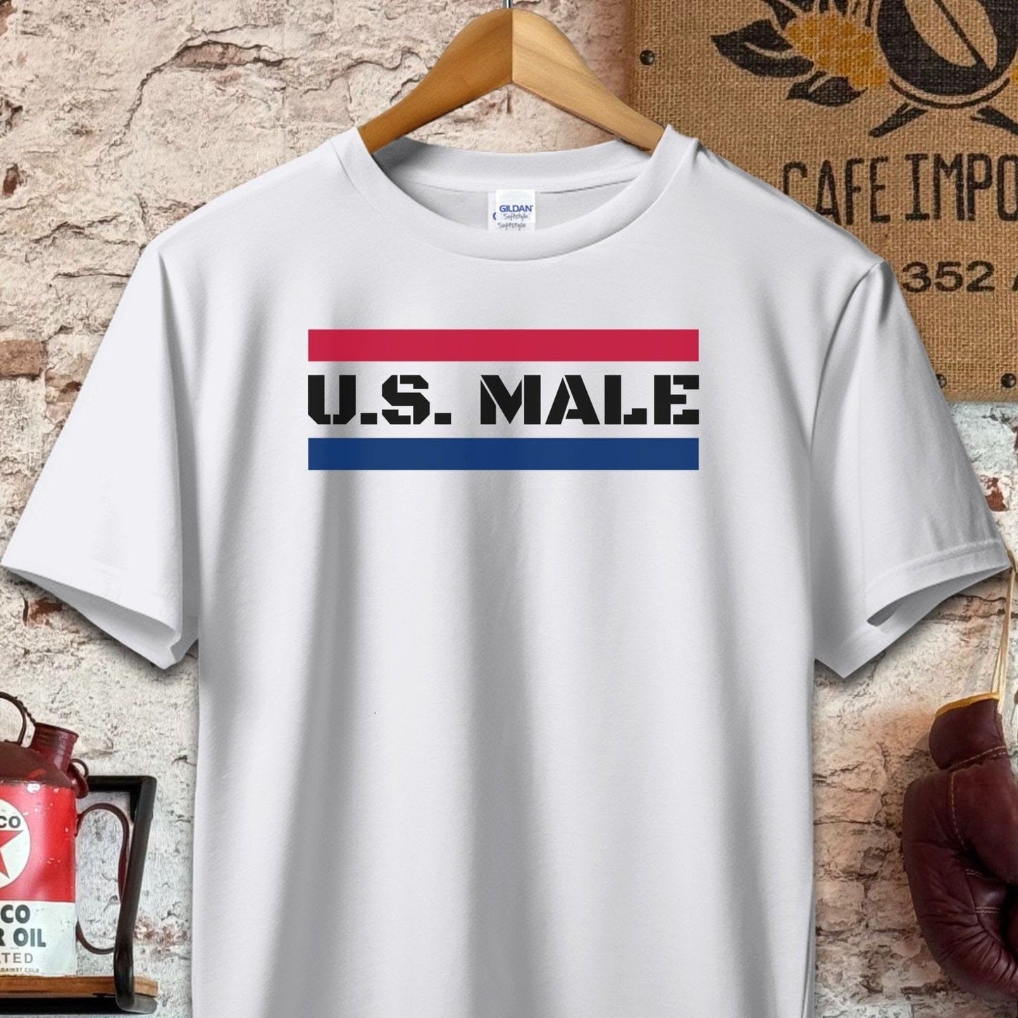 T-shirt / S / Sport Grey U. S. Male Shirt