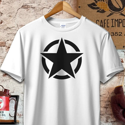 T-shirt / S / White Army Star Shirt