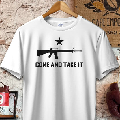 T-shirt / S / White Come and Take It Shirt