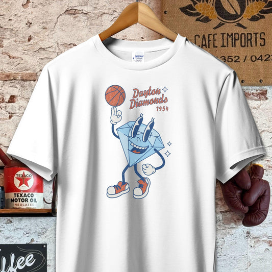 T-shirt / S / White Dayton Diamonds Sports Team Shirt