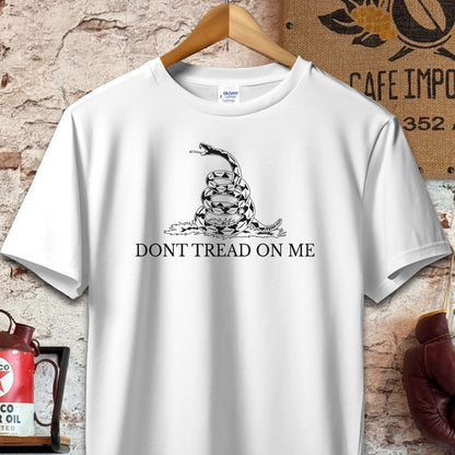 T-shirt / S / White Don't Tread On Me Shirt