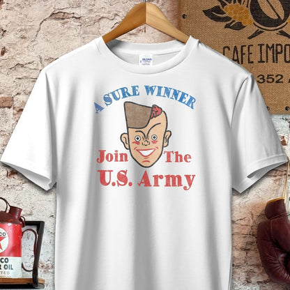 T-shirt / S / White Join The U.S. Army Shirt