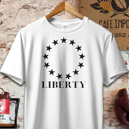 T-shirt / S / White Liberty Star Shirt