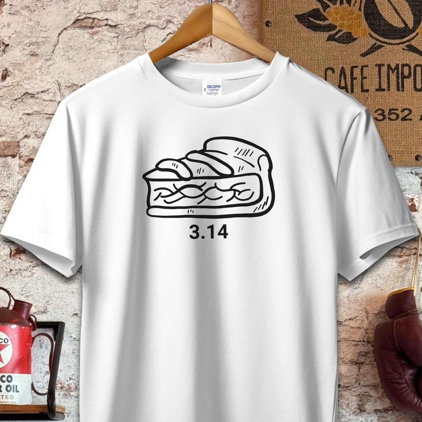 T-shirt / S / White Pie 3.14 Shirt