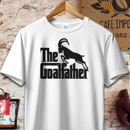 T-shirt / S / White The Goatfather Shirt