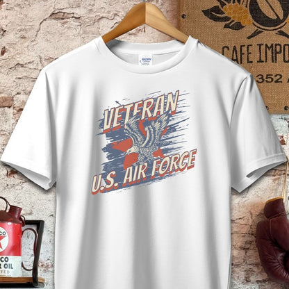 T-shirt / S / White U.S. Air Force Veteran Shirt