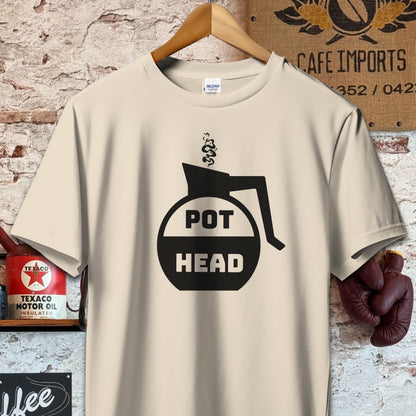 T-shirt / Sand / S Pot Head Coffee Shirt