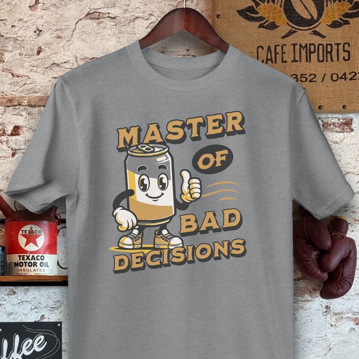 T-shirt / Sport Grey / S Master of Bad Decisions Shirts