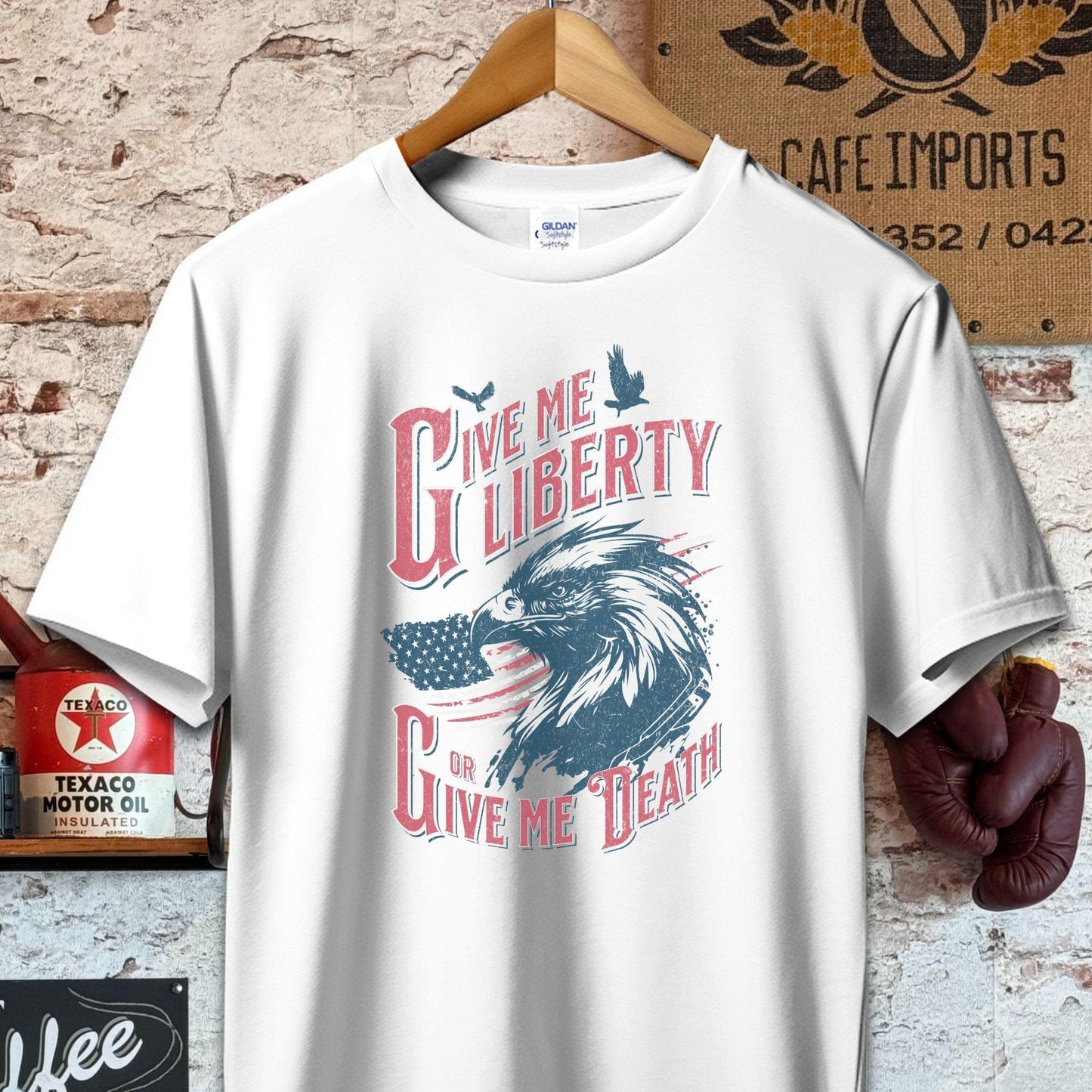 T-shirt / White / S Give Me Liberty Shirt