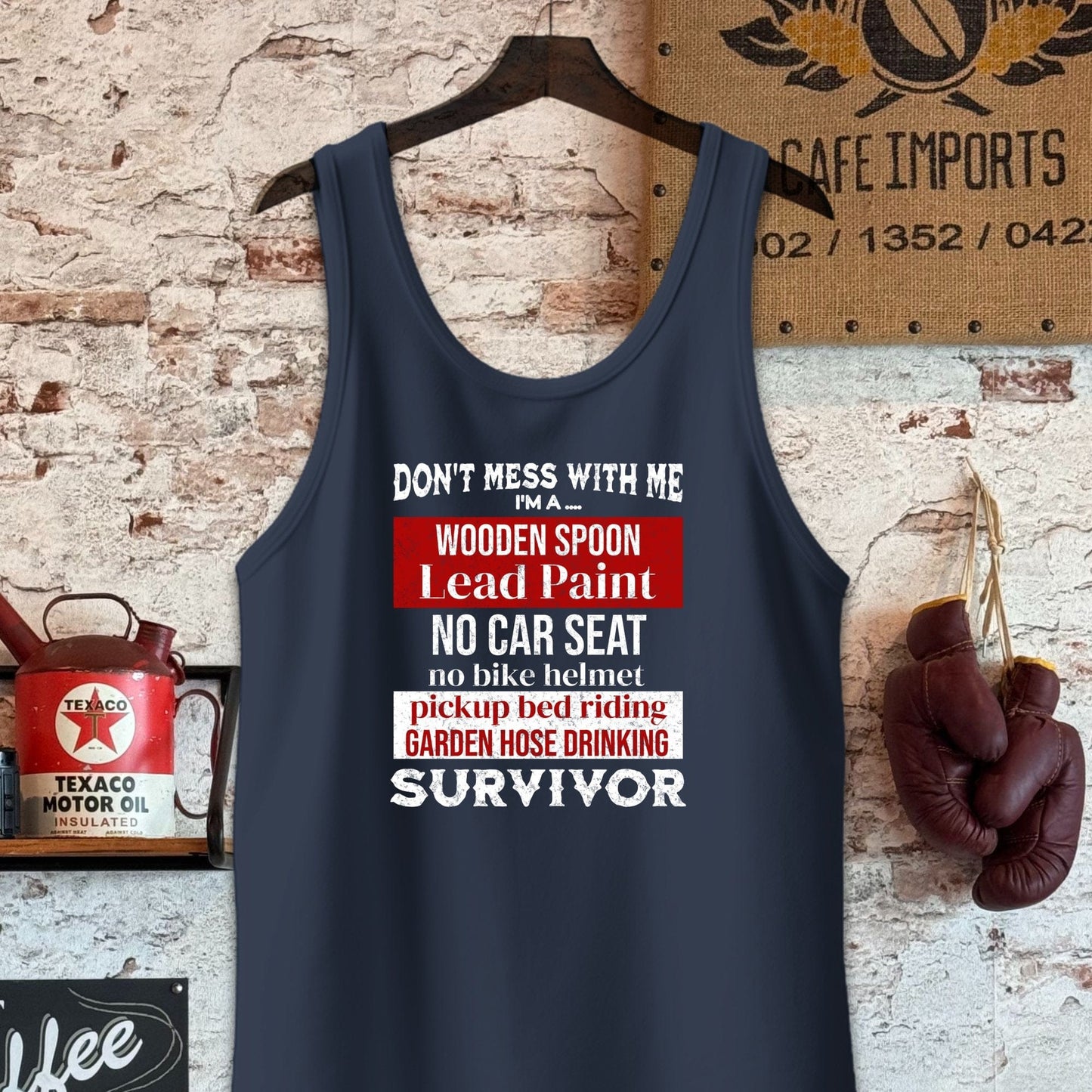 Tank Top / Navy / S Generation X Survivors Shirts