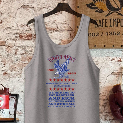 Tank Top / S / Athletic Heather Union Army Civil War Champions Shirt