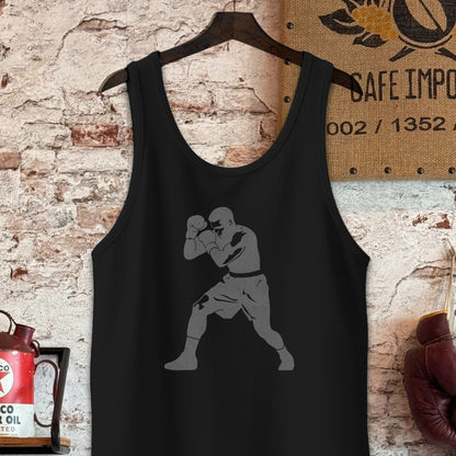 Tank Top / S / Black Boxing Inspiration Shirt